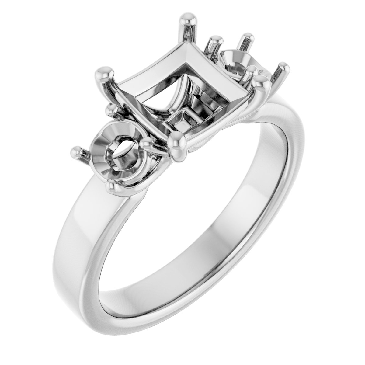 Three-Stone Engagement Ring