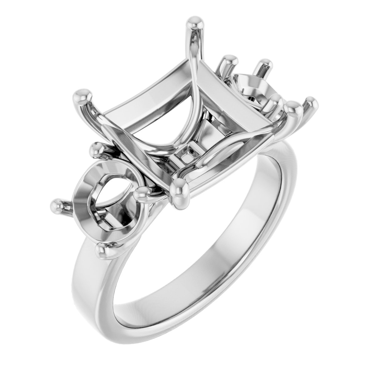 Three-Stone Engagement Ring