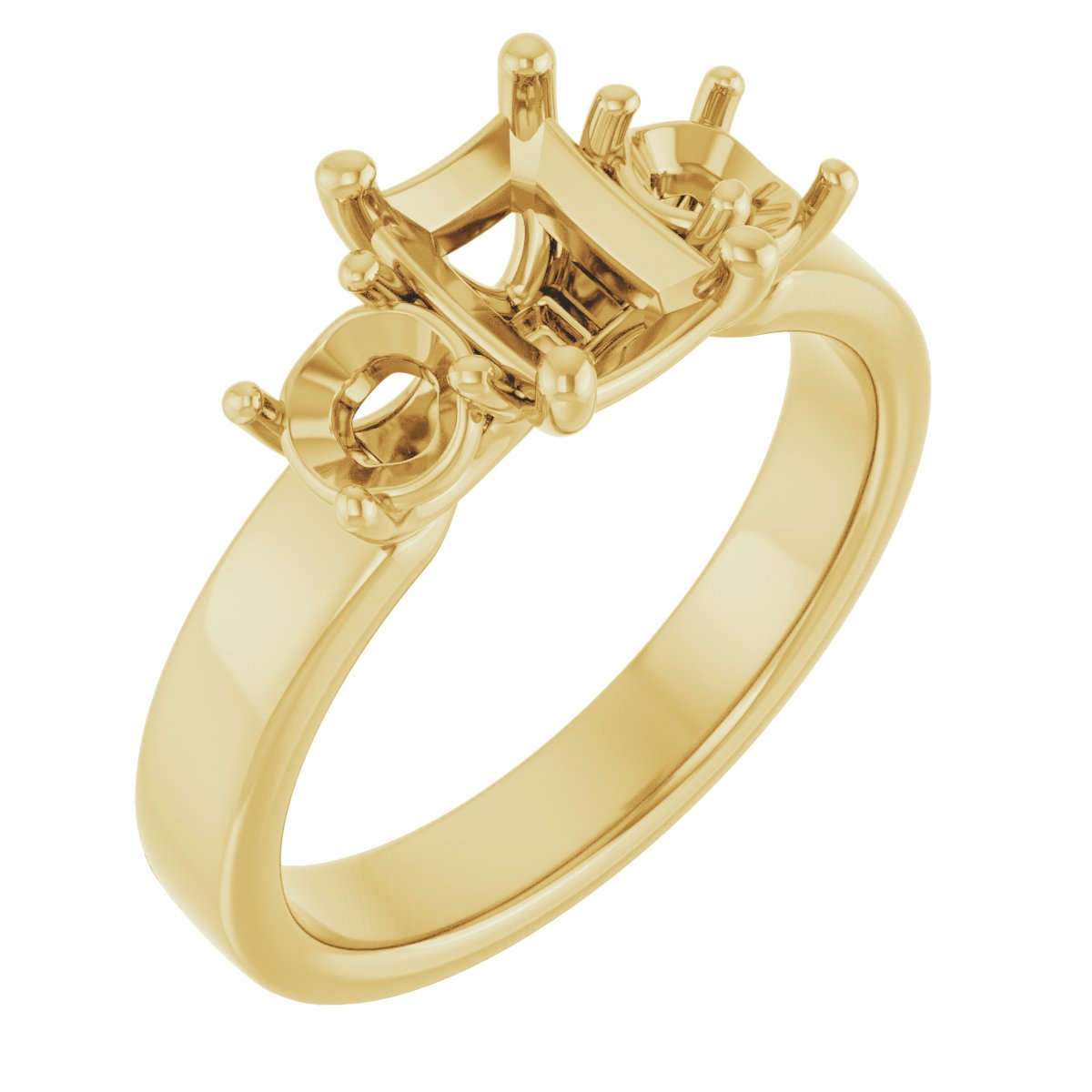 Three-Stone Engagement Ring
