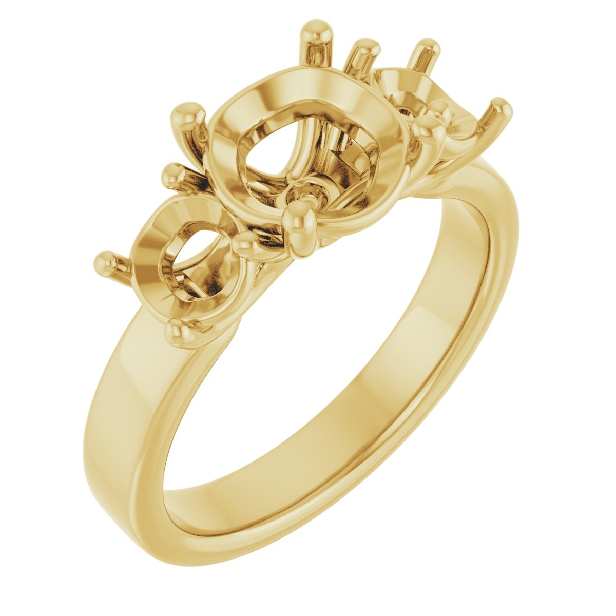 Three-Stone Engagement Ring