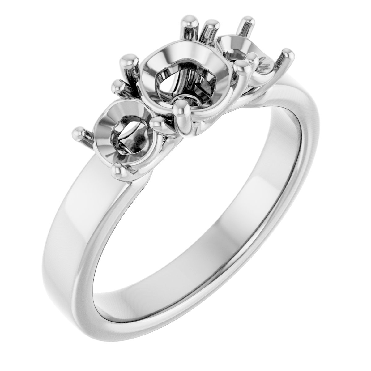 Three-Stone Engagement Ring