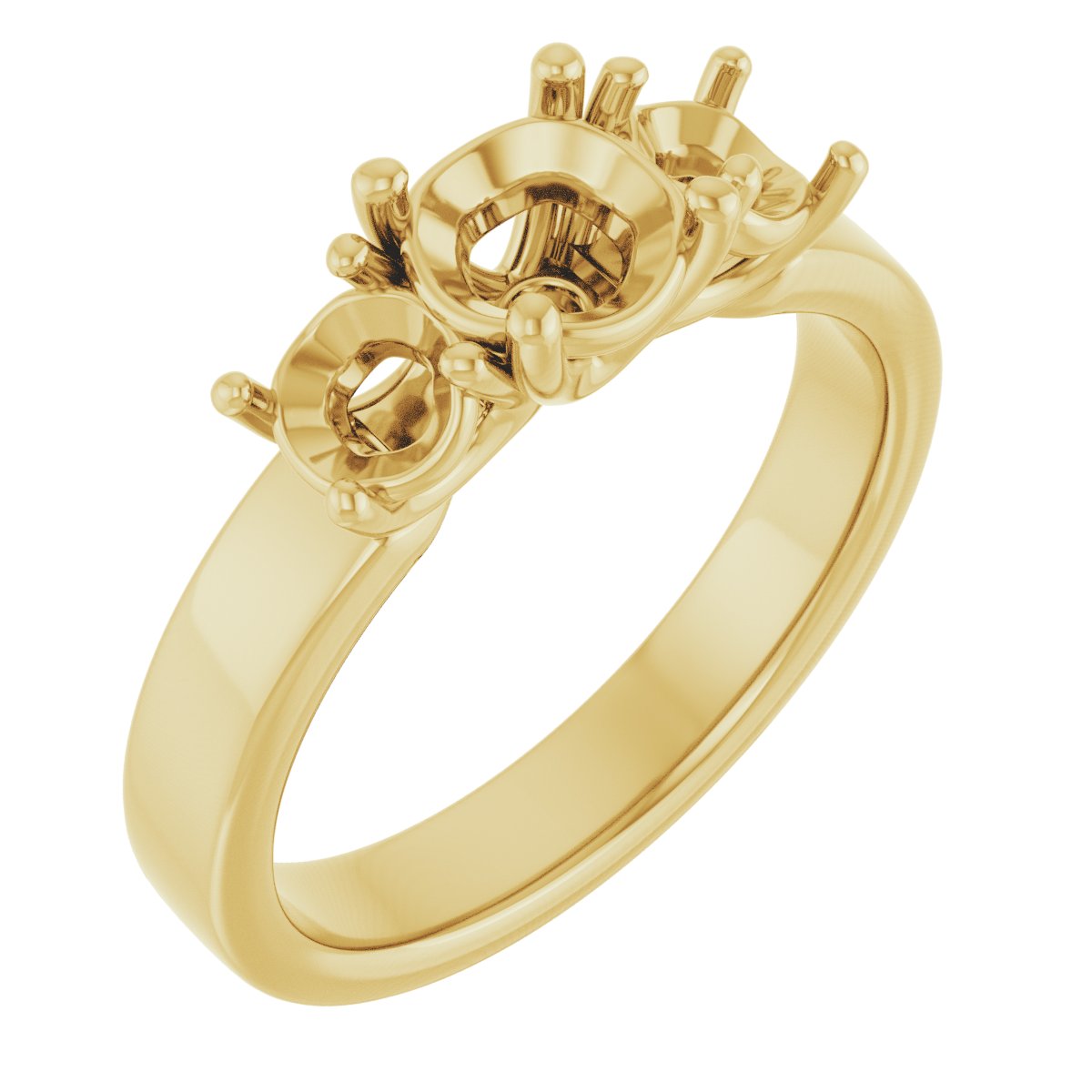 Three-Stone Engagement Ring