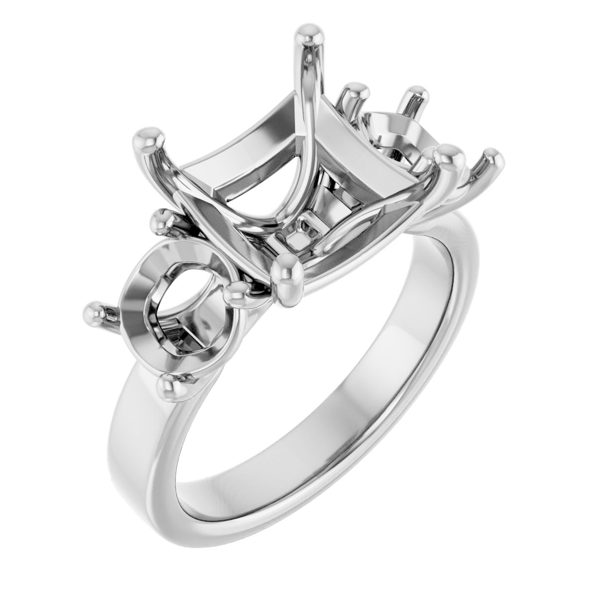 Three-Stone Engagement Ring