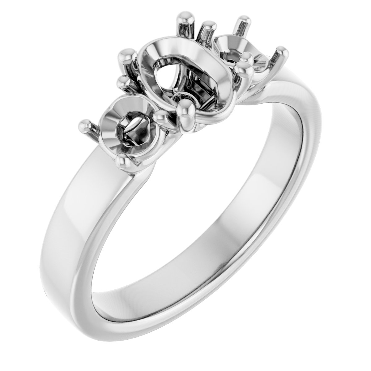Three-Stone Engagement Ring