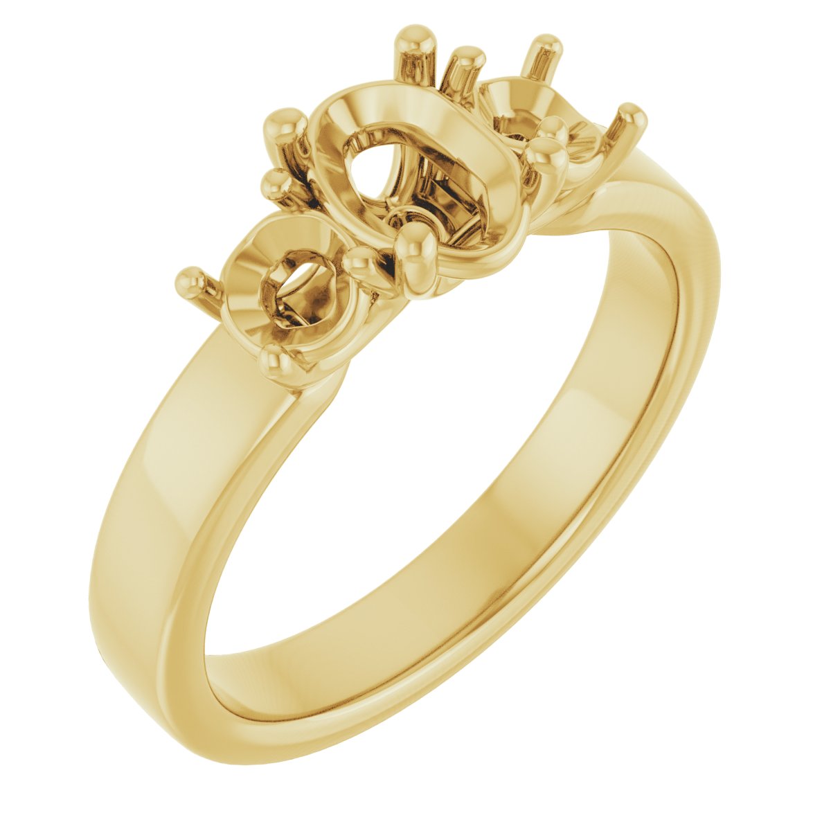 Three-Stone Engagement Ring