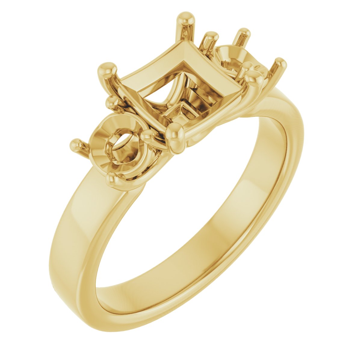Three-Stone Engagement Ring