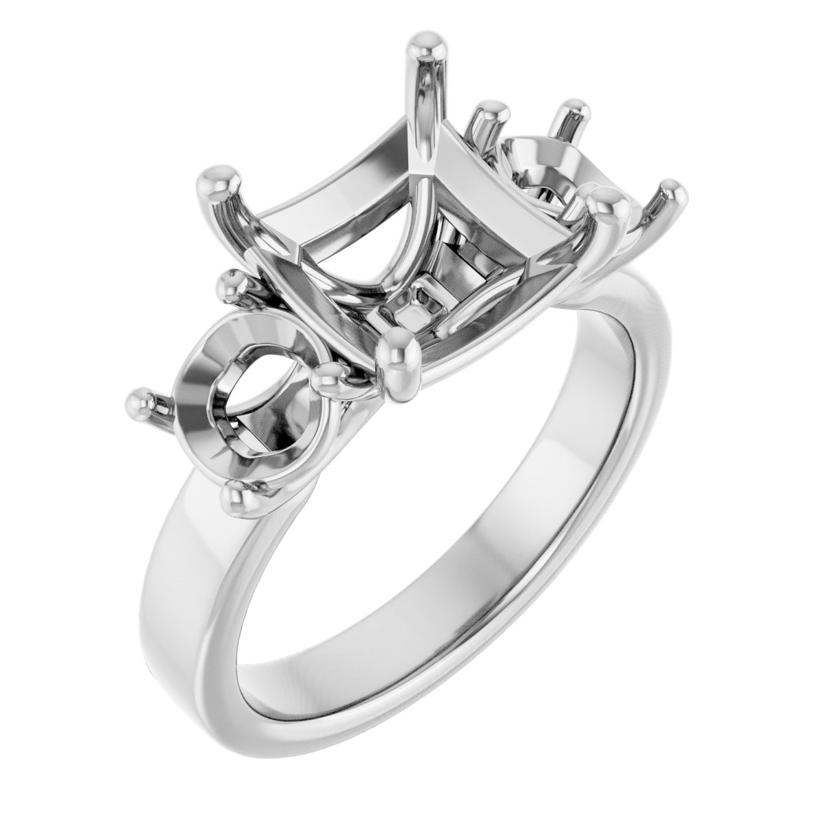 Three-Stone Engagement Ring