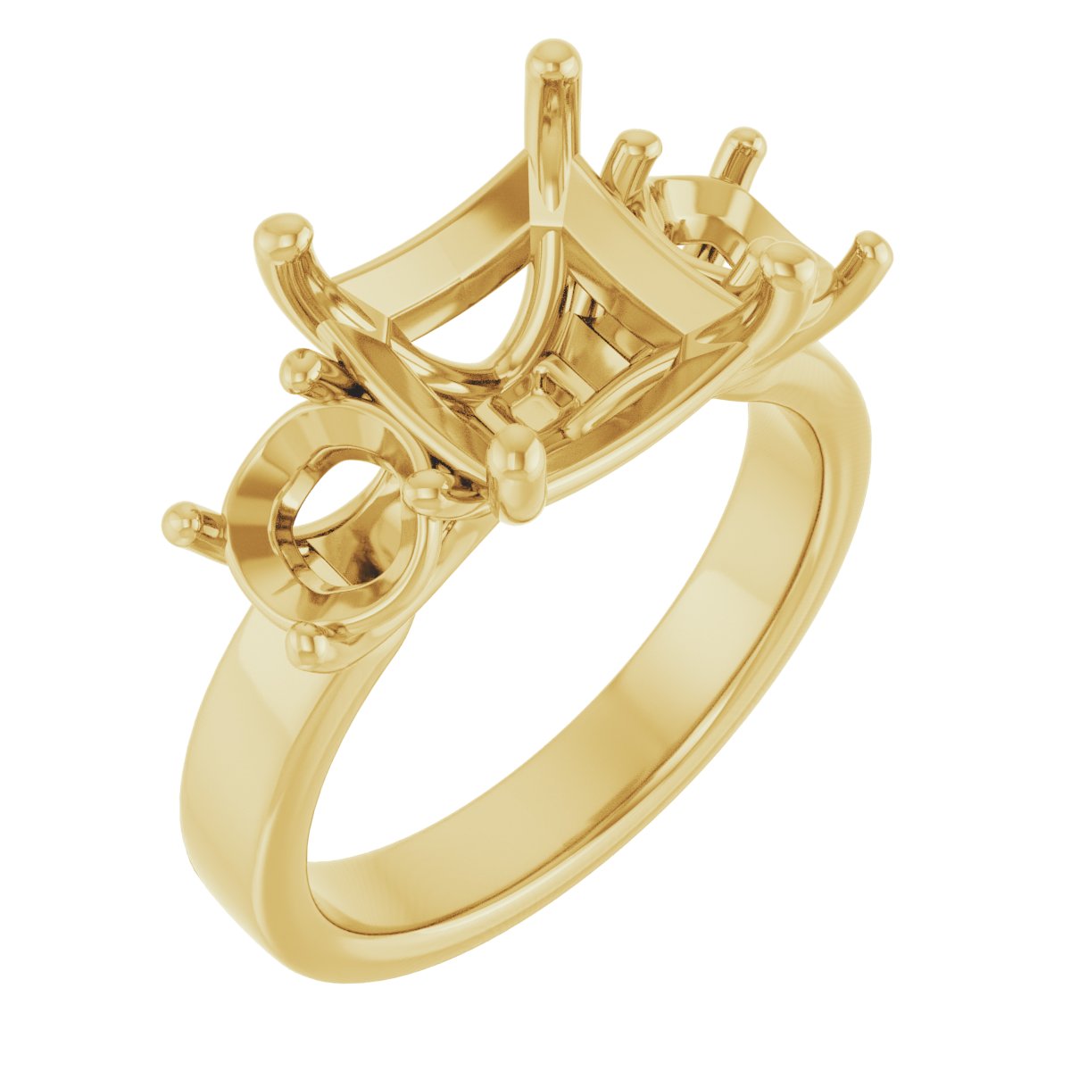 Three-Stone Engagement Ring