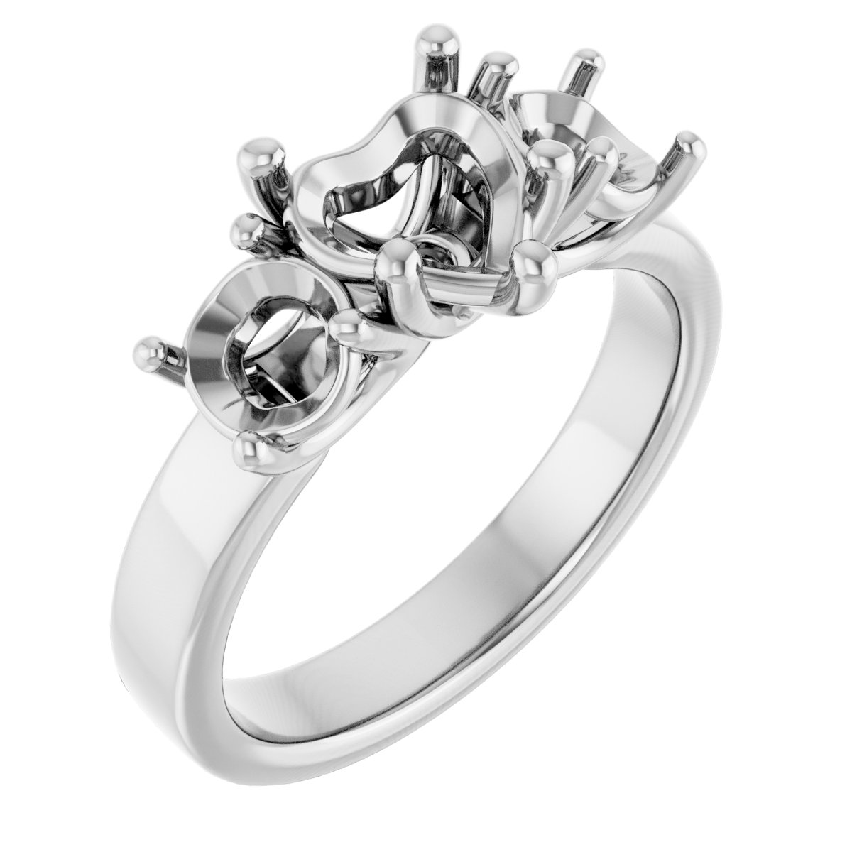 Three-Stone Engagement Ring