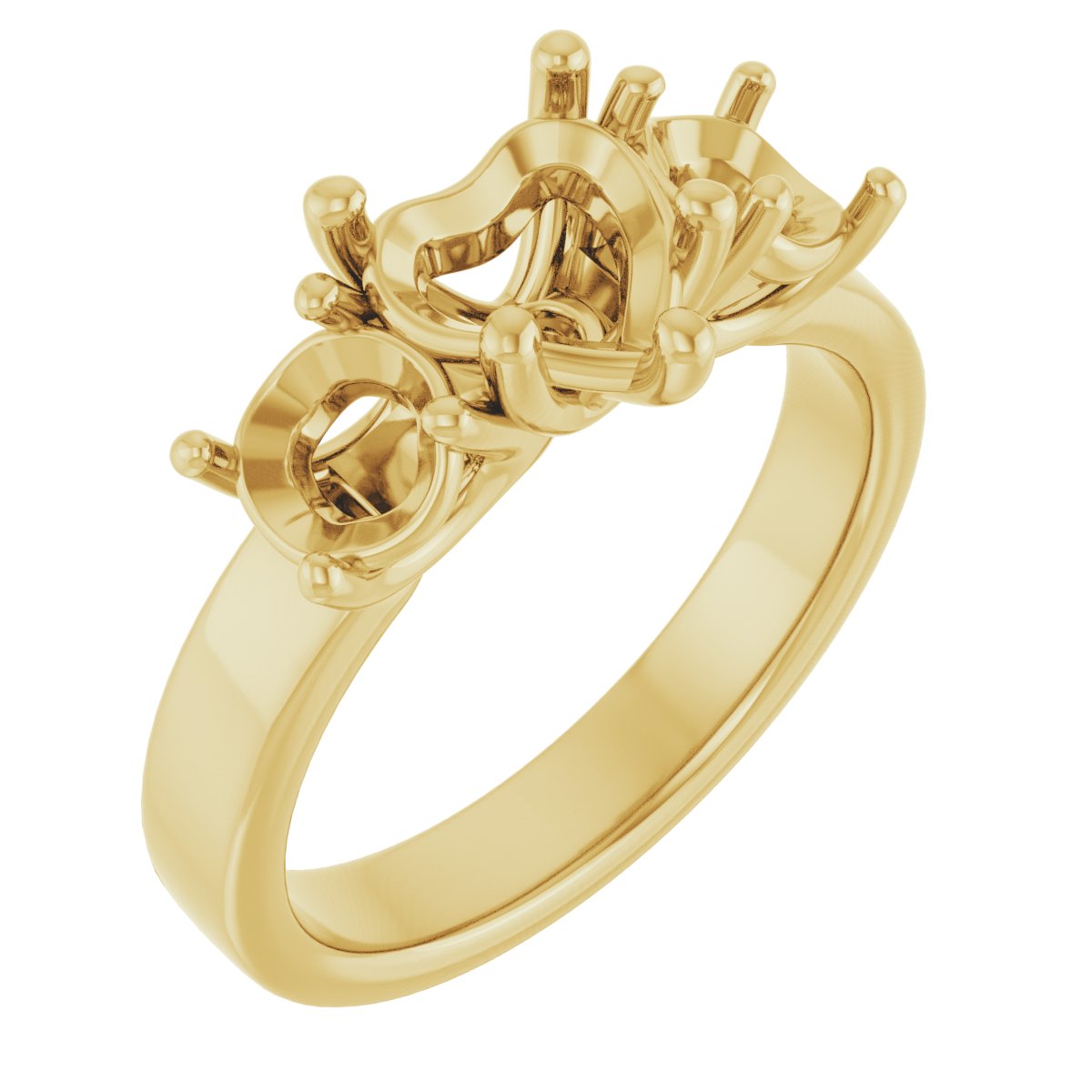 Three-Stone Engagement Ring