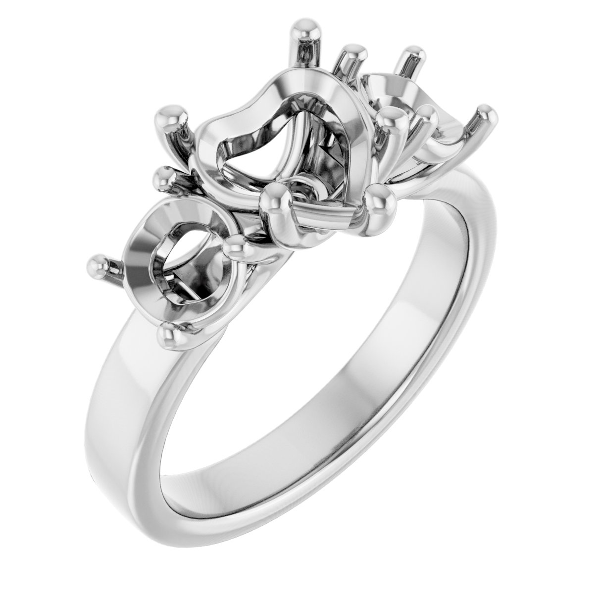 Three-Stone Engagement Ring