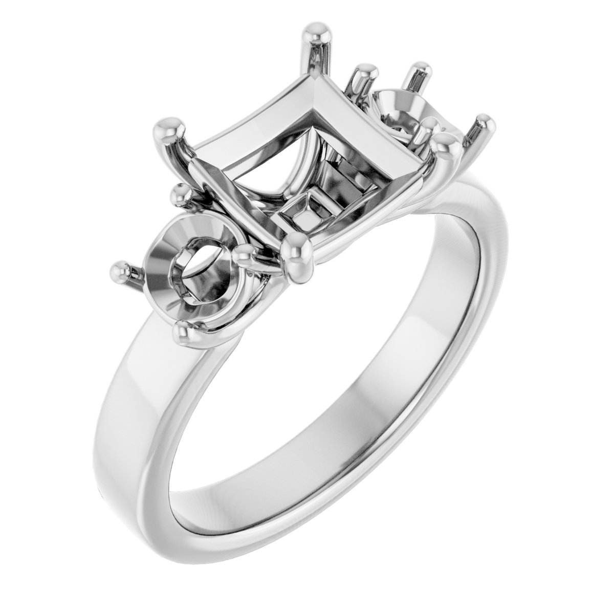 Three-Stone Engagement Ring