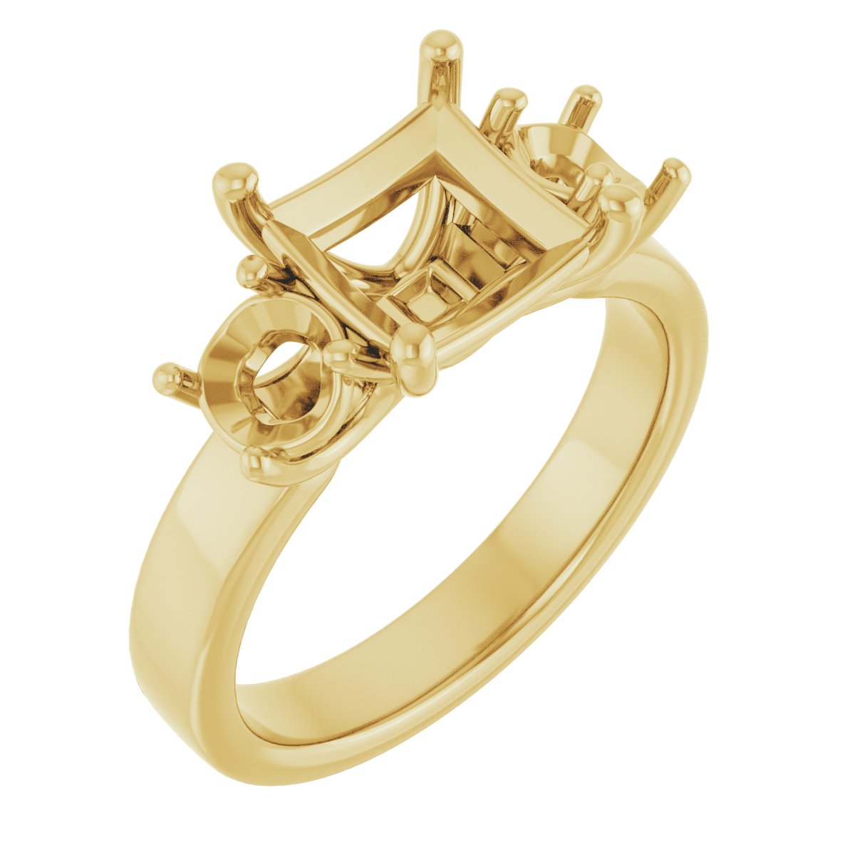 Three-Stone Engagement Ring
