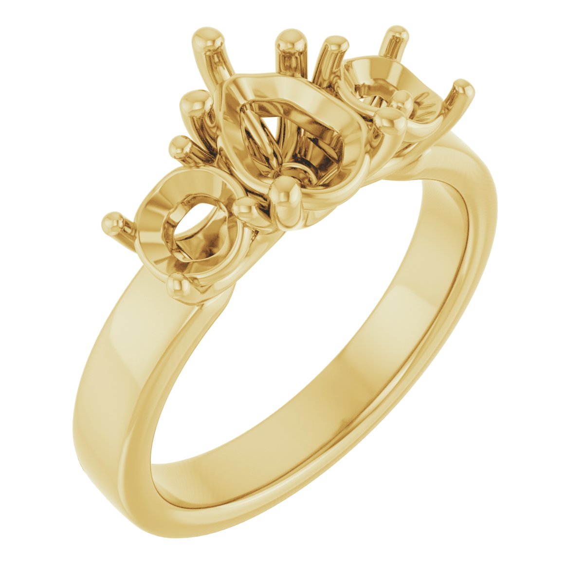 Three-Stone Engagement Ring