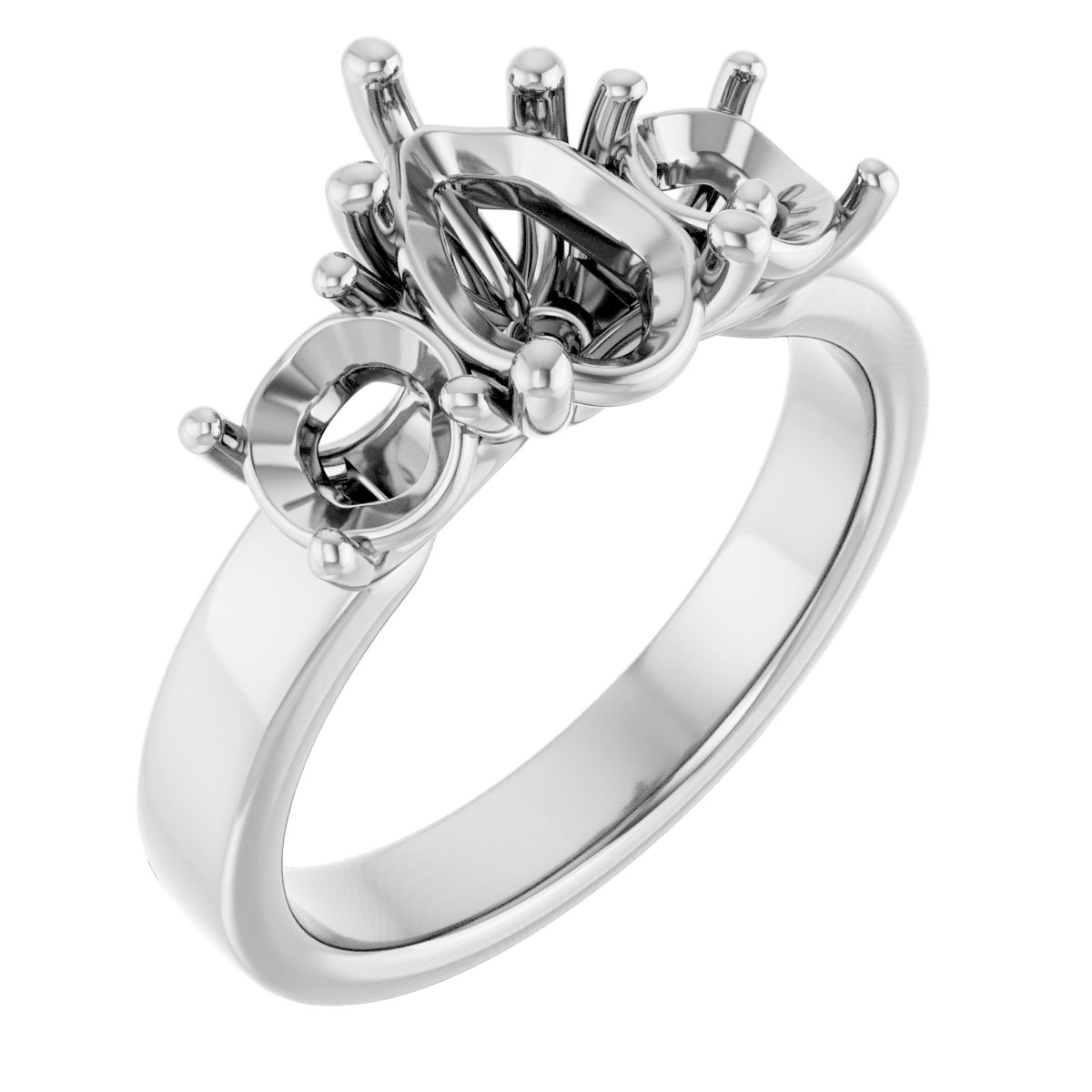 Three-Stone Engagement Ring