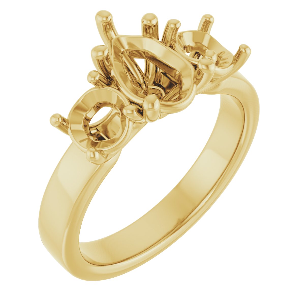 Three-Stone Engagement Ring