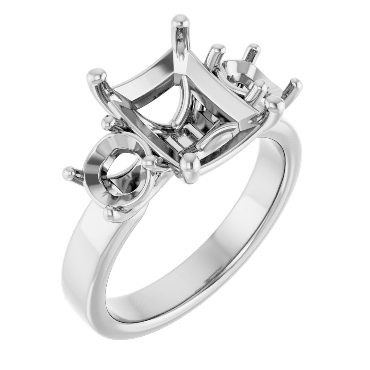Three-Stone Engagement Ring