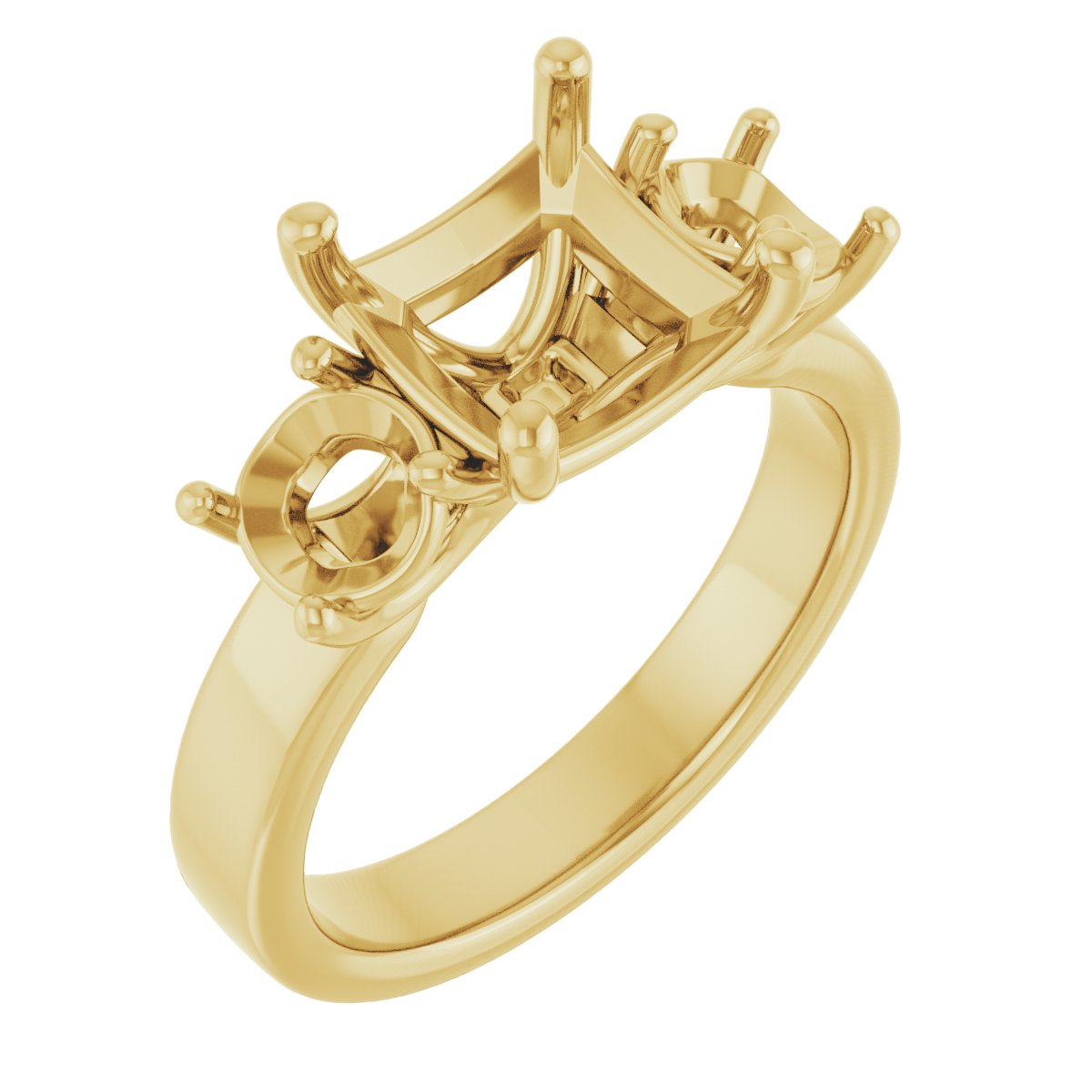 Three-Stone Engagement Ring