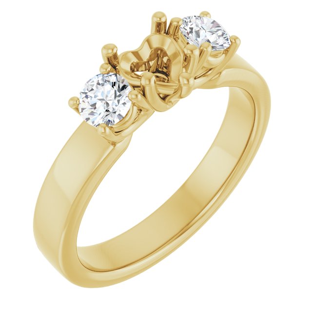 14k Yellow Gold