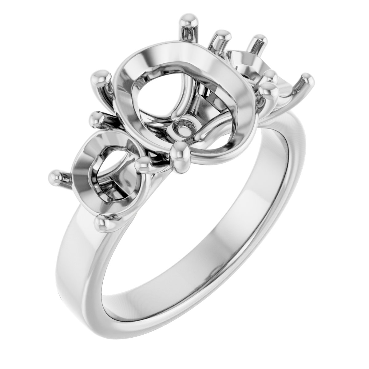 Three-Stone Engagement Ring