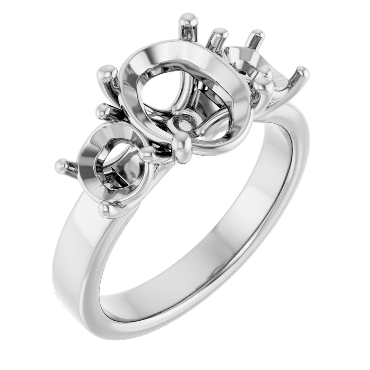 Three-Stone Engagement Ring