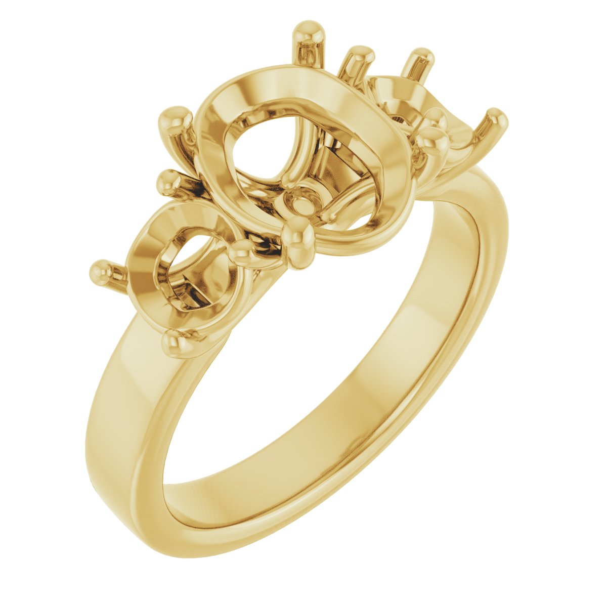 Three-Stone Engagement Ring