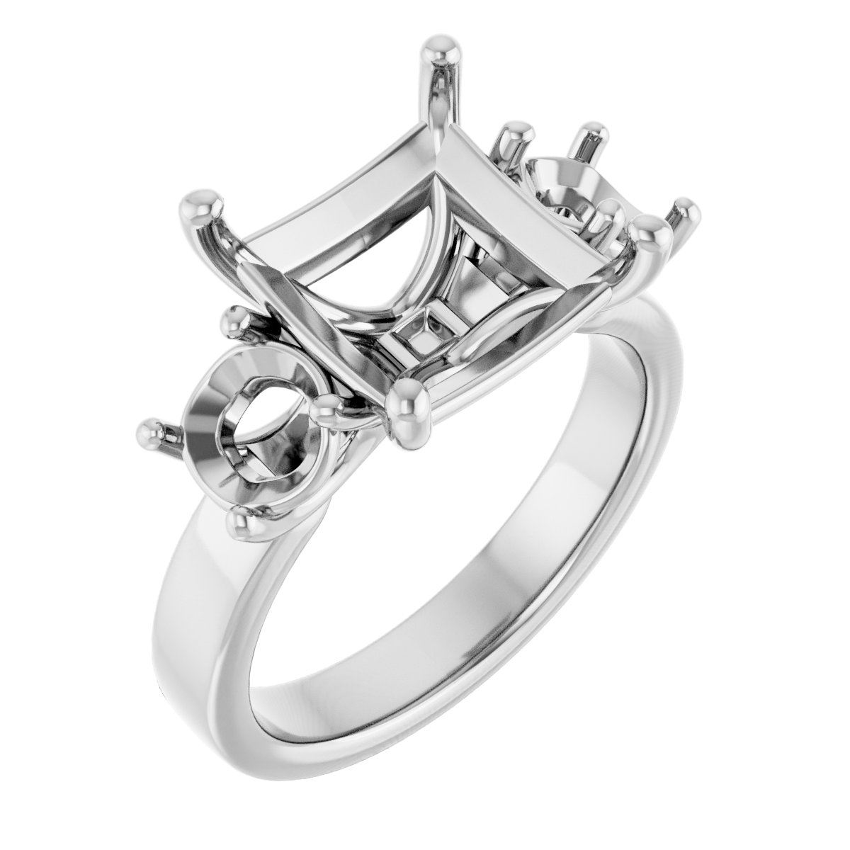 Three-Stone Engagement Ring