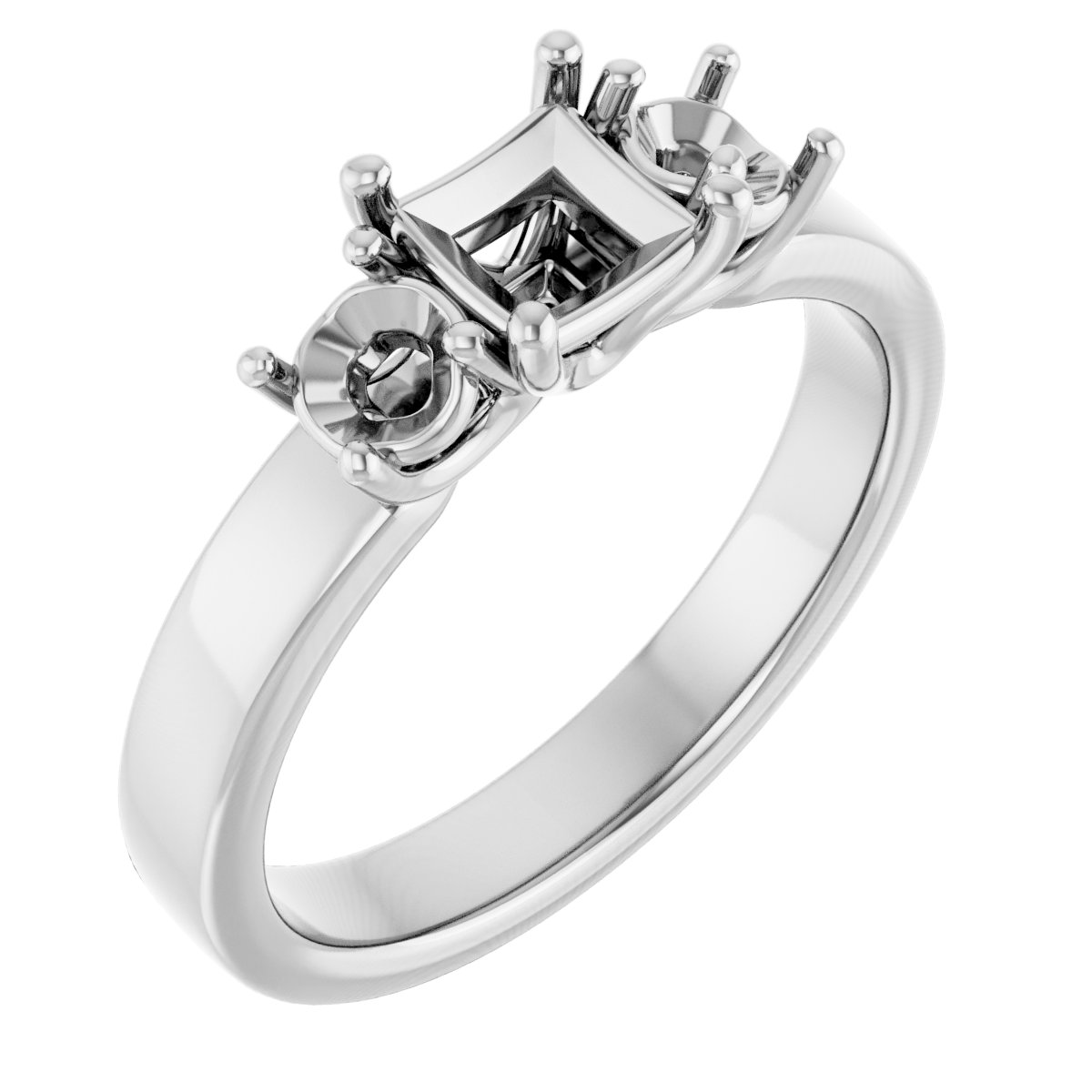 Three-Stone Engagement Ring