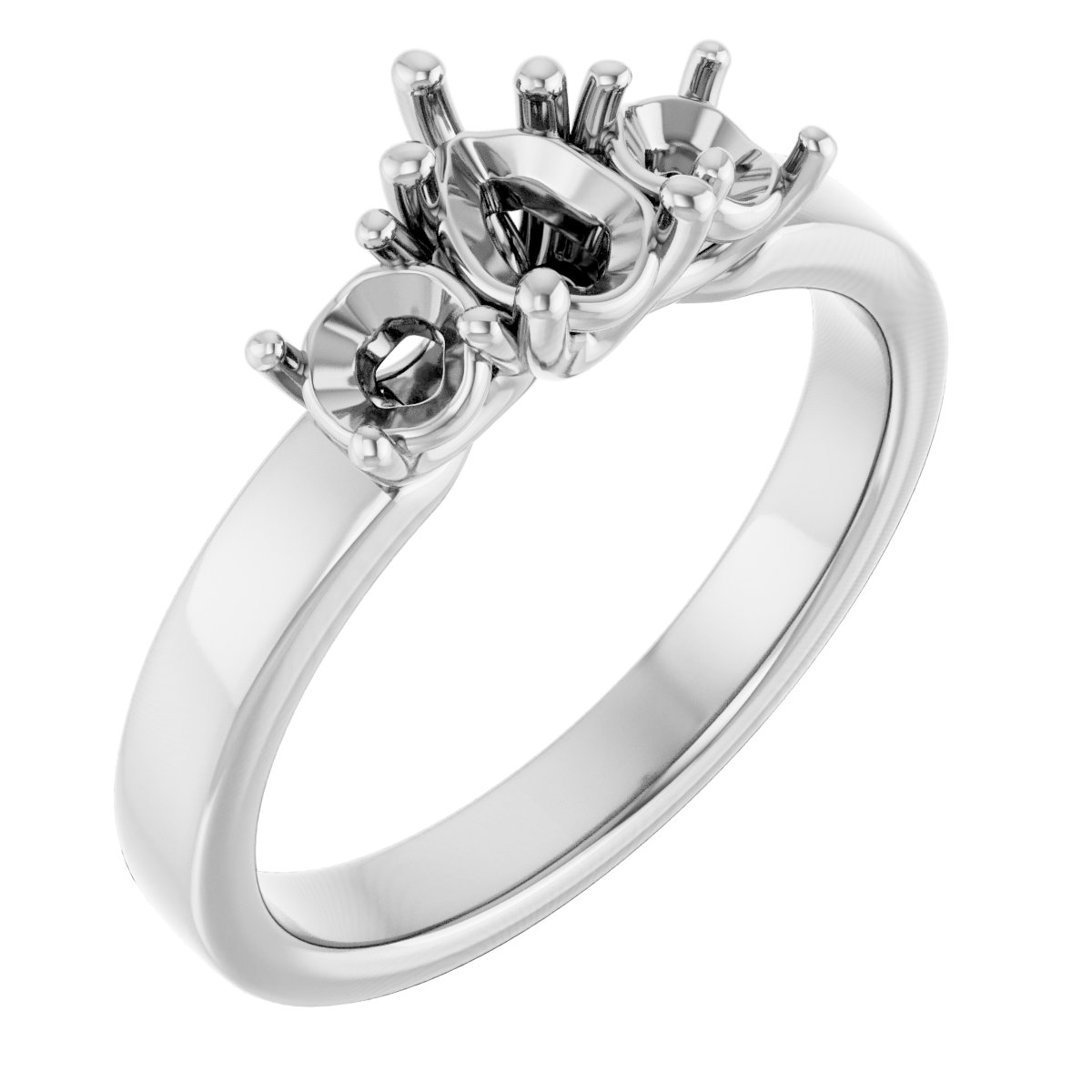 Three-Stone Engagement Ring