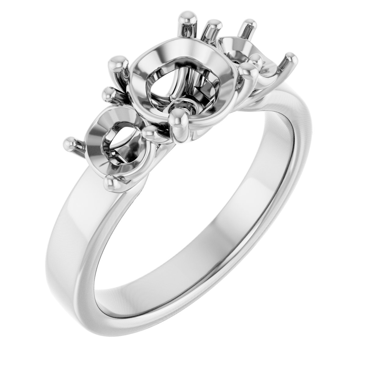 Three-Stone Engagement Ring