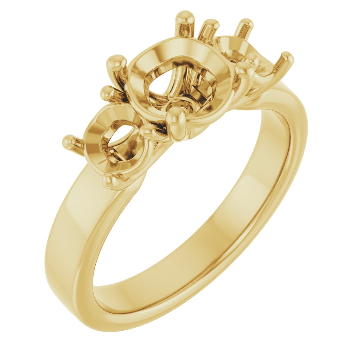 Three-Stone Engagement Ring