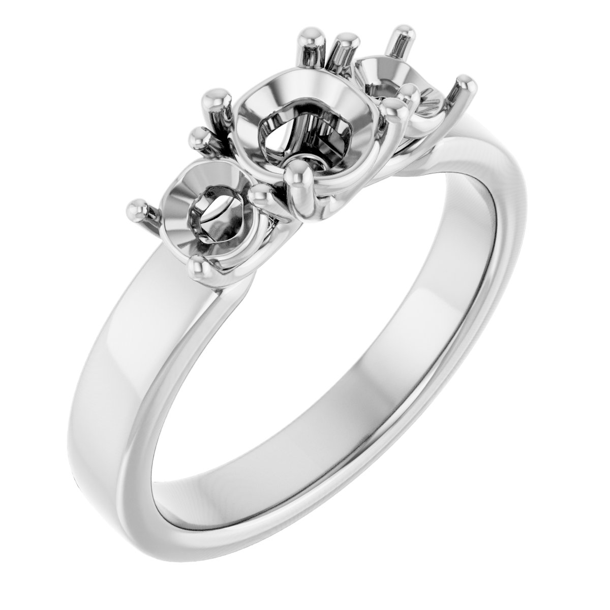 Three-Stone Engagement Ring
