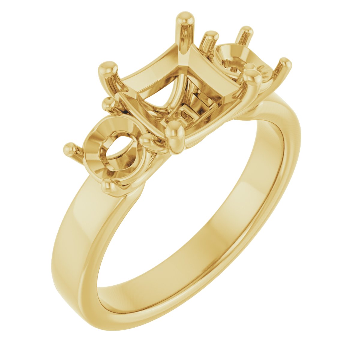 Three-Stone Engagement Ring