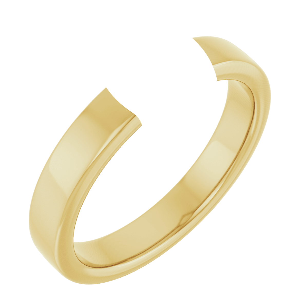 bezel set engagement ring