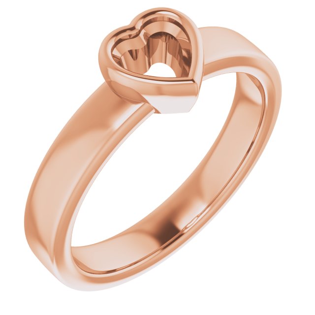 Bezel-Set Solitaire Engagement Ring