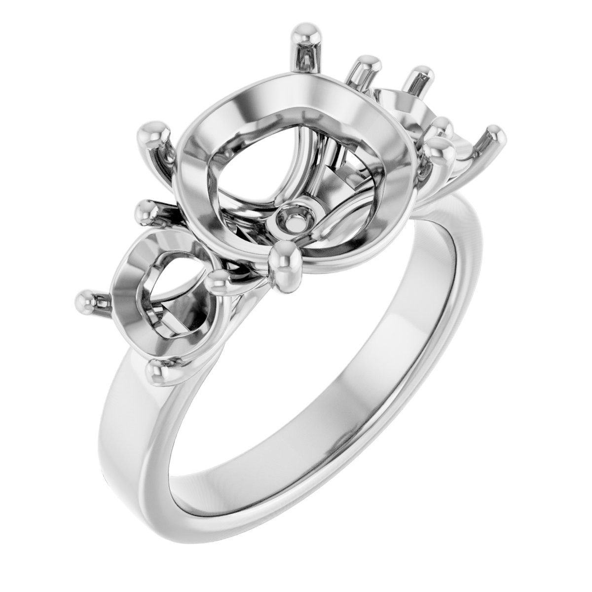 Three-Stone Engagement Ring
