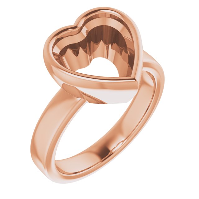 Bezel-Set Solitaire Engagement Ring