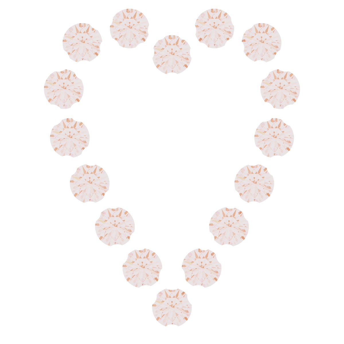 Accented Heart Trim