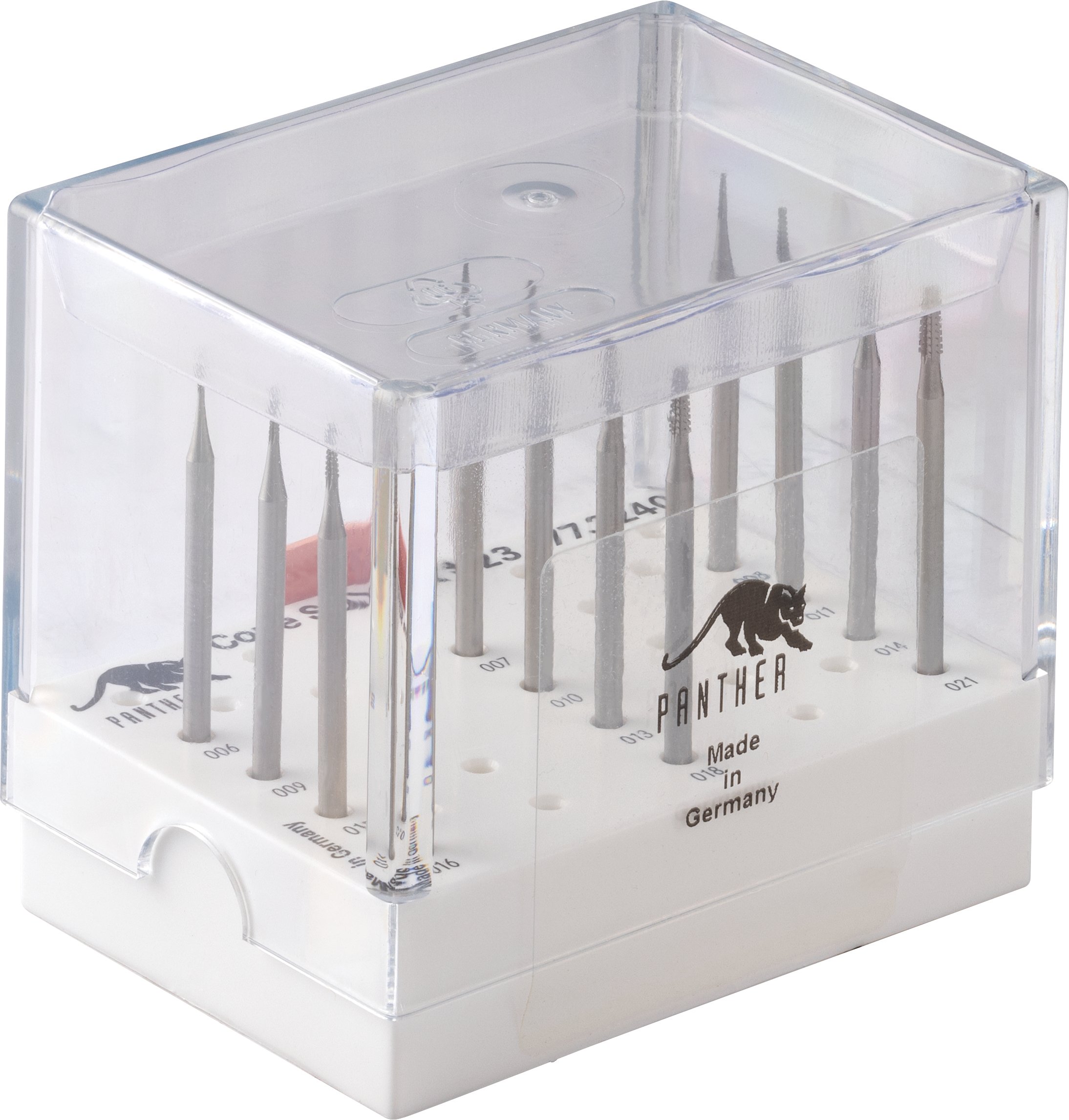 Panther® Square Cross Cut Cone Bur Set