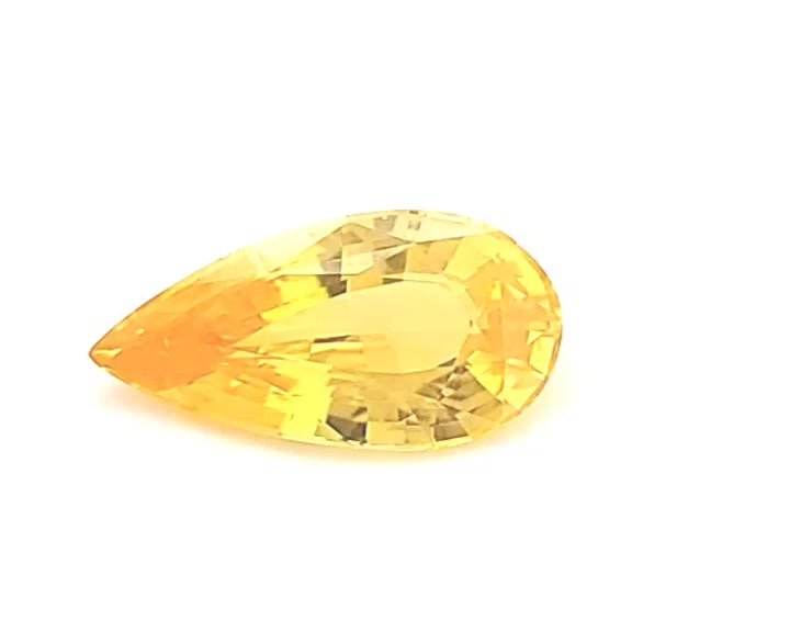 2.53 Carat Pear Cut Diamond