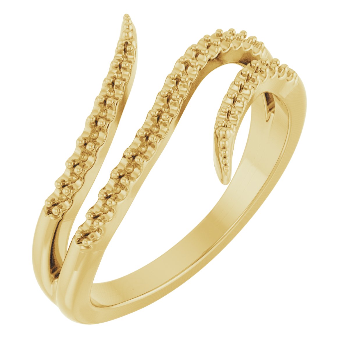 Accented Bypass Ring