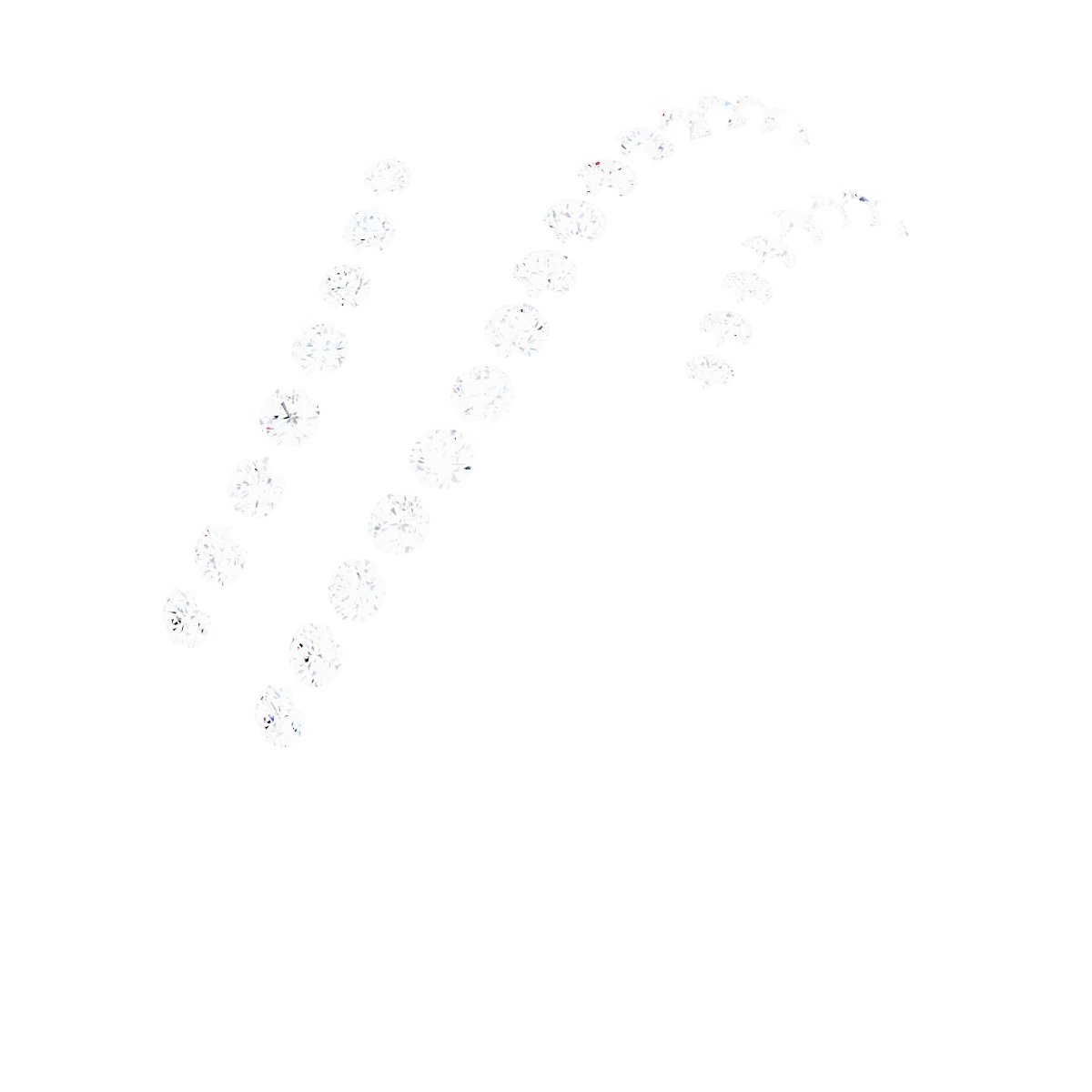 14k White Gold