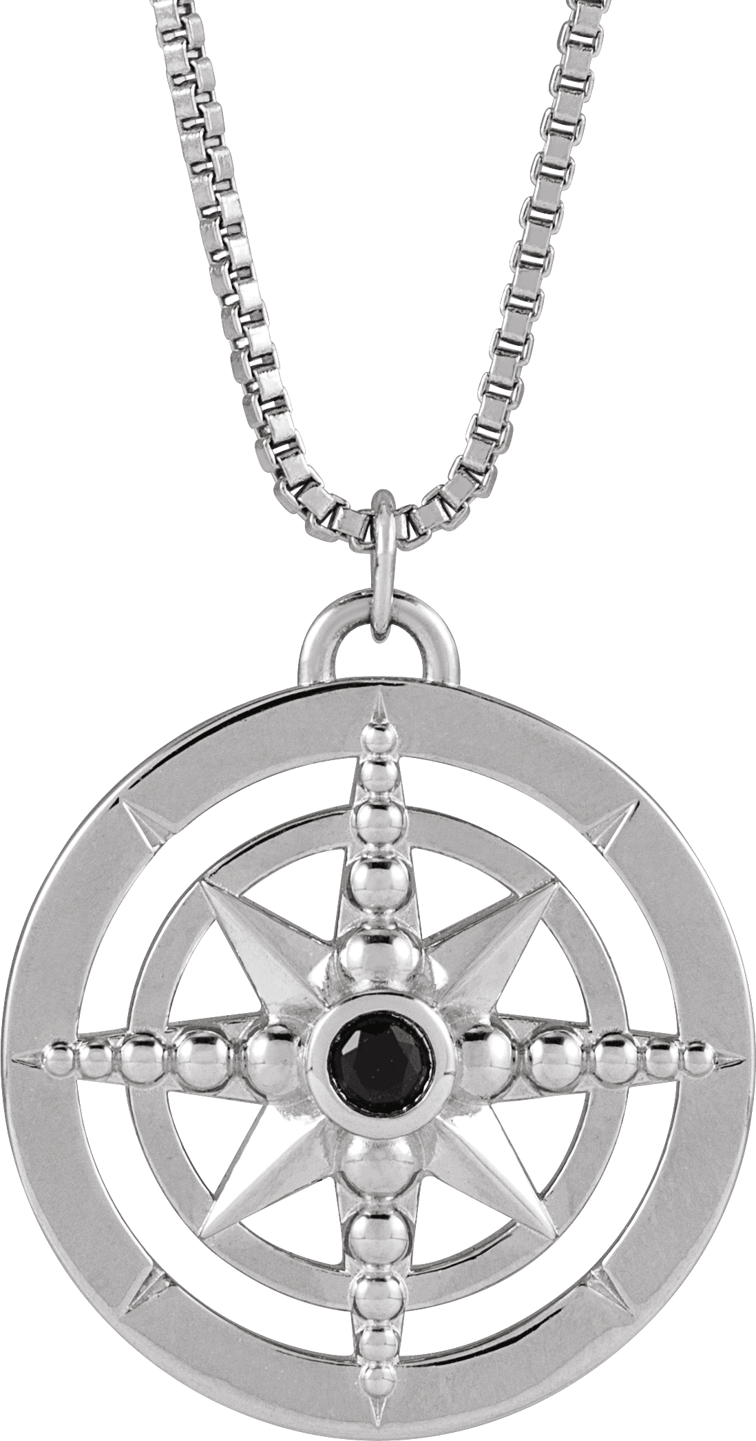 Compass necklace
