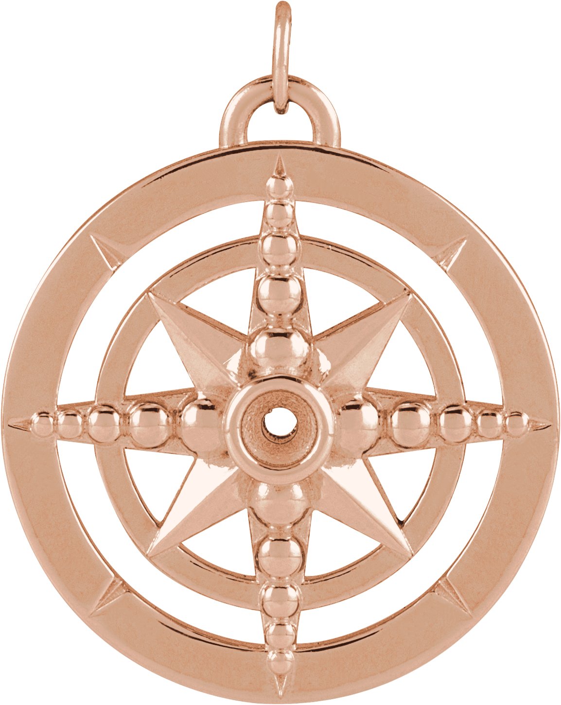 Compass Necklace or Pendant