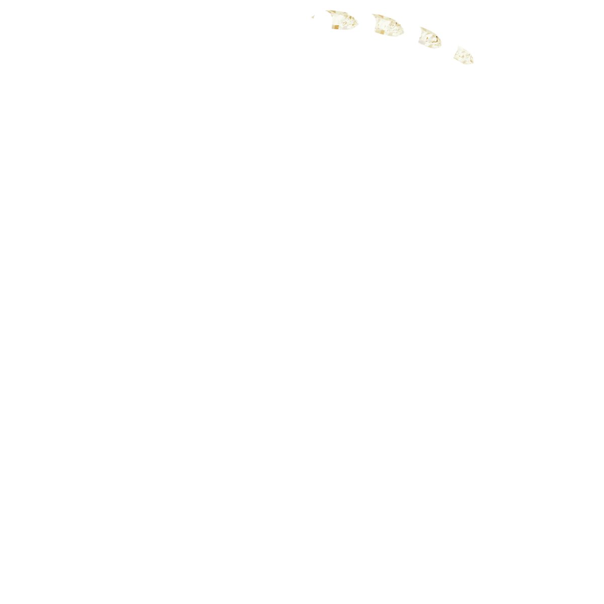 Alternative view of 1/5 Natural Diamond Contour Band – 14K Yellow Gold