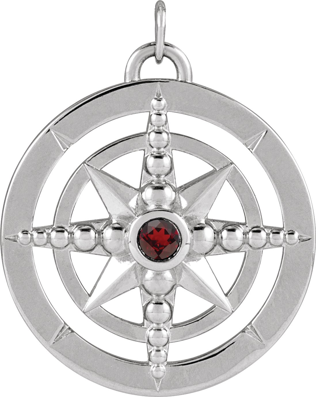 Compass Necklace or Pendant