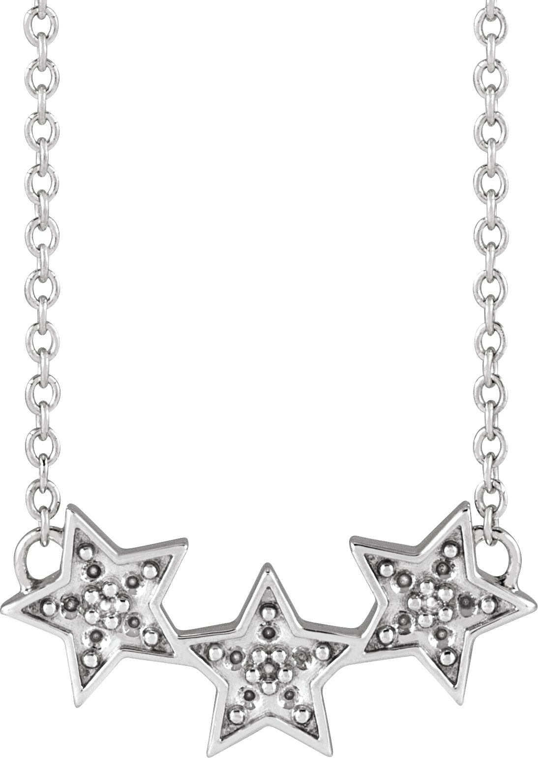 Accented Star Necklace or Center