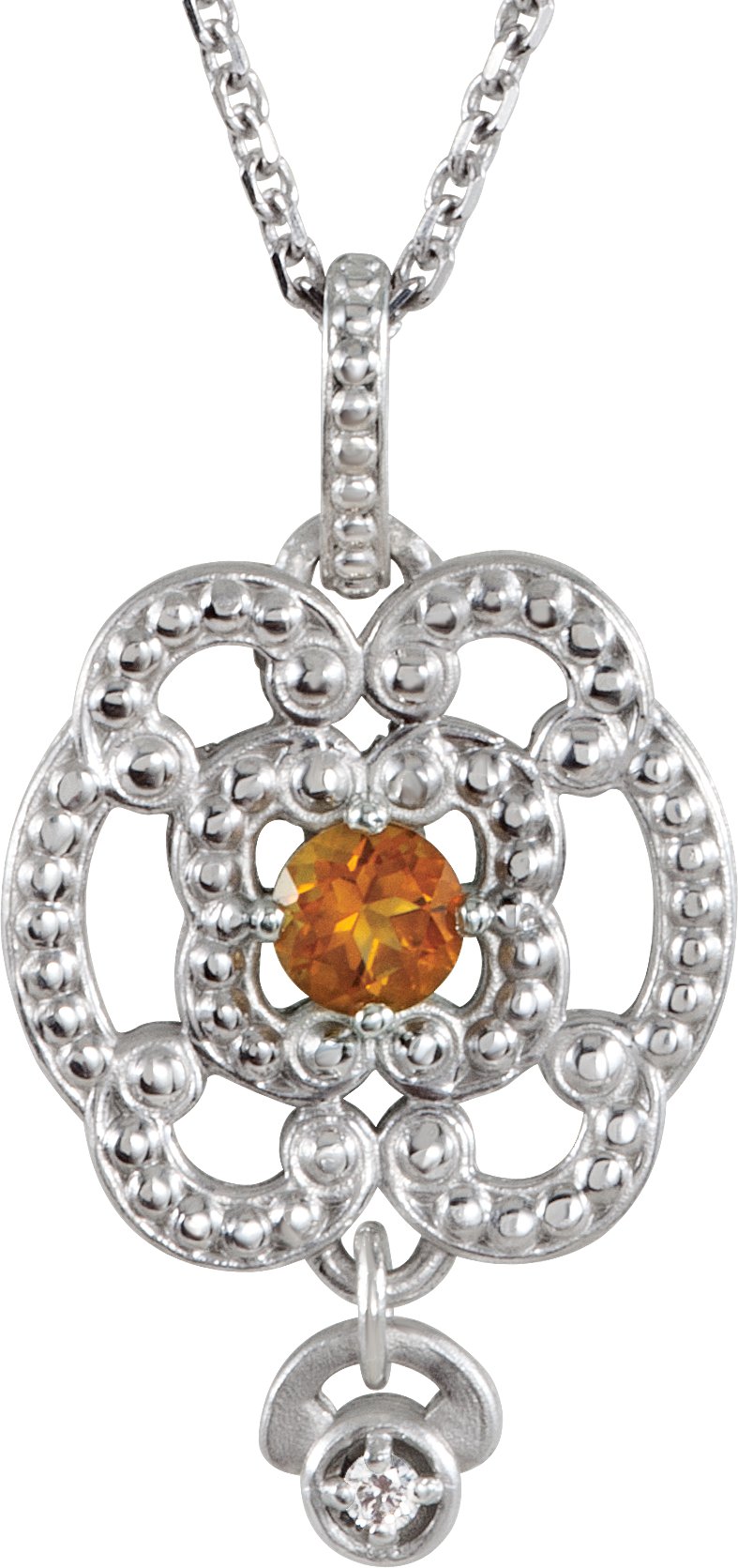 Gemstone Granulated Designnáhrdelník alebo Prívesok Neosadený