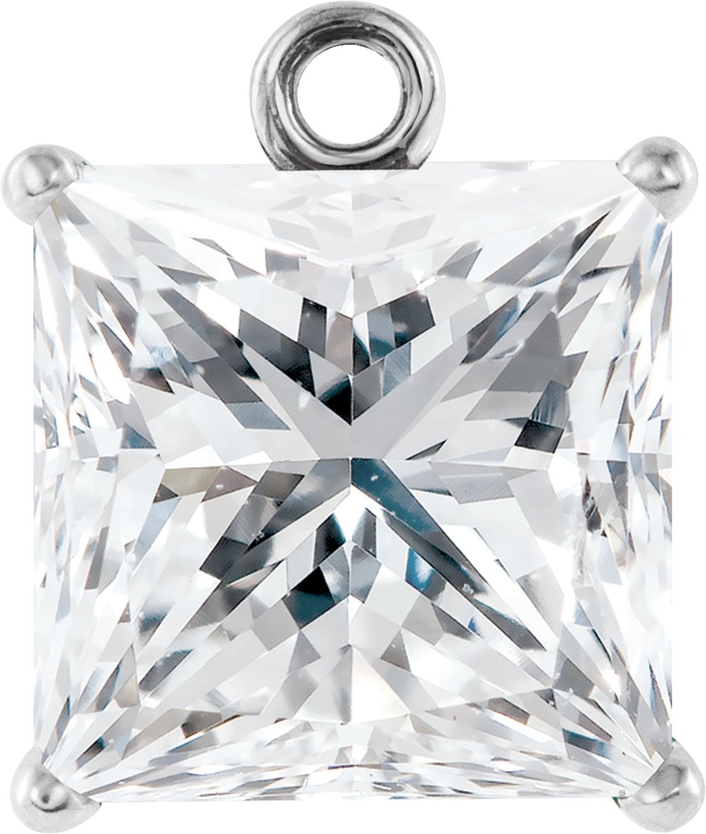Round 4-Prong Basket Dangle