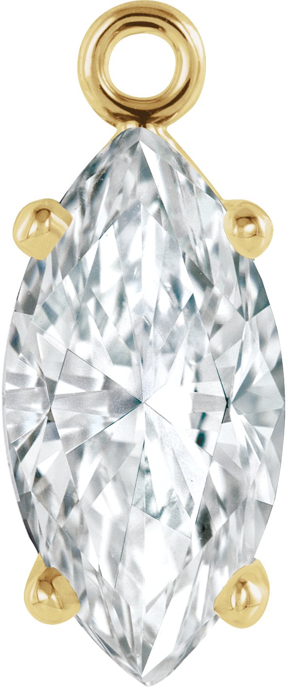Round 4-Prong Basket Dangle